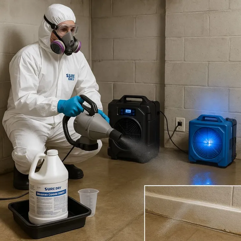 Sanitization and Odor Removal process in Livingston, TX