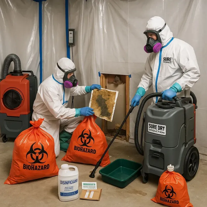 Contaminated Water Handling Protocols process in Livingston, TX