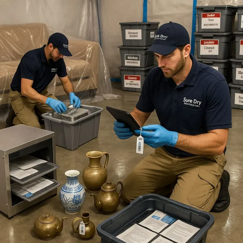 Content Protection and Restoration process in Livingston, TX