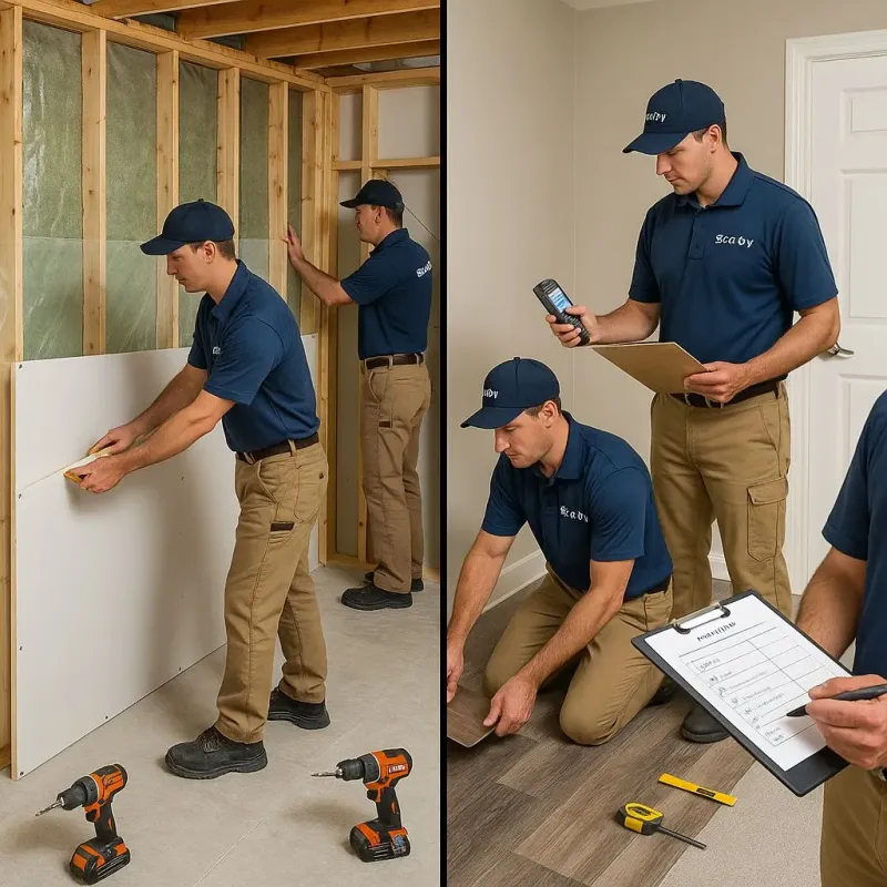 Repairs and Reconstruction process in Livingston, TX