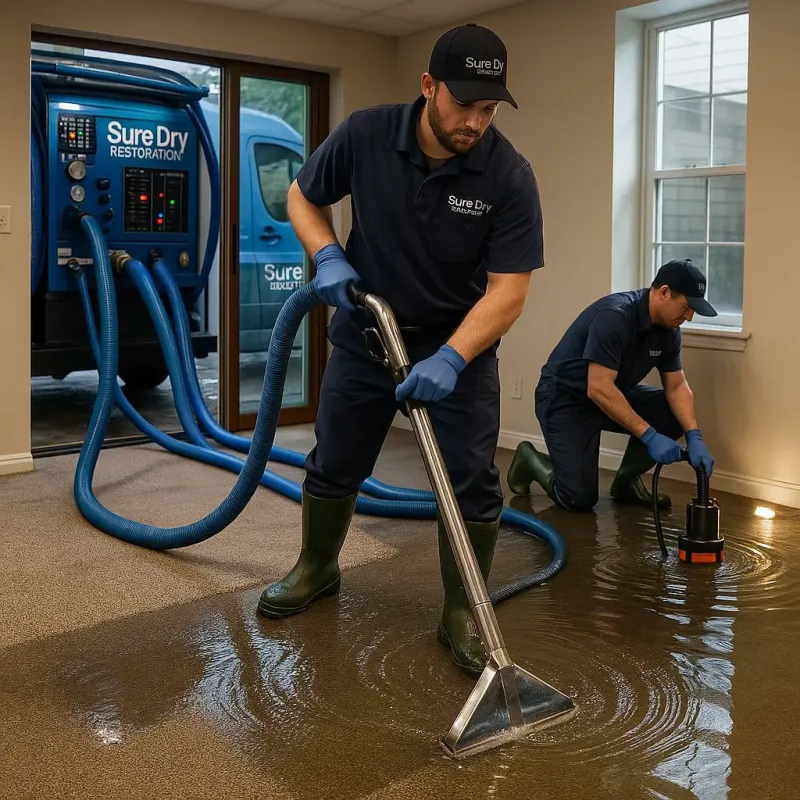 Water Extraction and Removal process in Livingston, TX